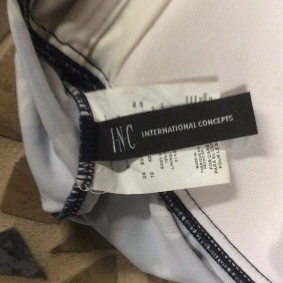 * Sale* INC Polka Dot Tankini - Picture 3 of 4